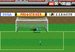 J.League Pro Striker 2: J.League Official TV Game screenshot 3 for Sega Mega Drive